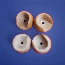 Lot de 4 supports pour tringle