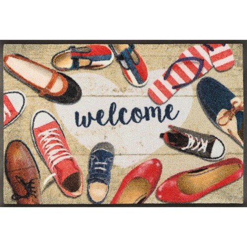 Paillasson shoes welcome - paillasson,
