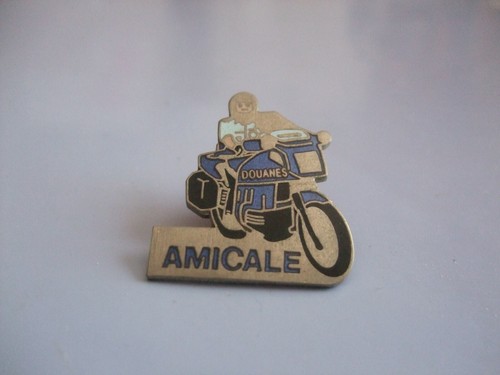 Pins moto motard - motard, douanes