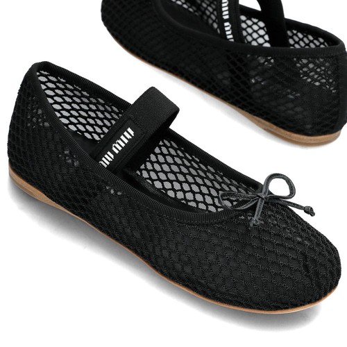 Miu ballerines maille - miu, en