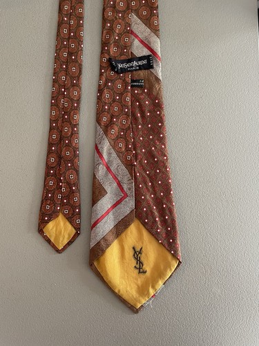 Cravate homme vintage soie - cravate,