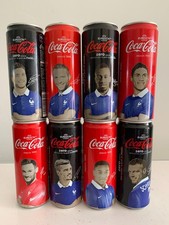 LOT 8 CANETTES COCA COLA EURO