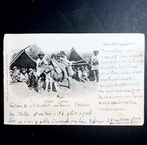 Cpa autriche campement - cpa,