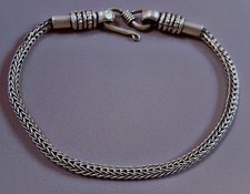 Ancien bracelet argent maille