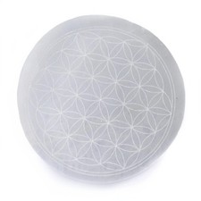 Fleur de vie en sélénite