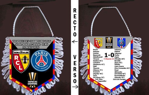 Fanion football trophee des - football,