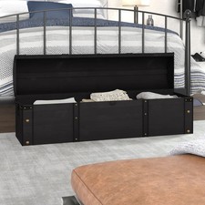 Bois Massif Coffre de