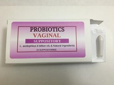 Probiotic Vaginal Suppository