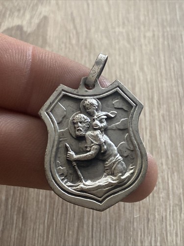 Ancien pendentif métal - ancien, en