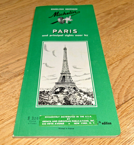 1964 michelin paris and - paris,