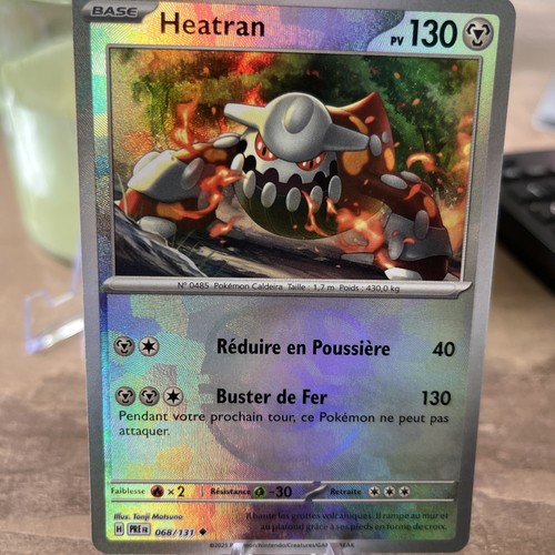 Carte pokémon heatran - pokémon,