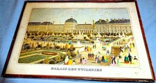 BOÎTE PALAIS DES TUILERIES CHOCOLAT KOHLER 46 cm CARTON ANCIEN collection France