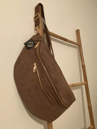 Sac banane marron - sac,