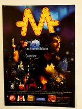 M  MATHIEU CHEDID CONCERTS   carte postale