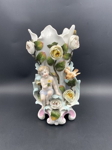 Vase rococo porcelaine xixe - rococo, en