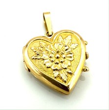 MAGNIFIQUE PENDENTIF OR 18 CARATS - Cassolette porte photo - 5,71 g