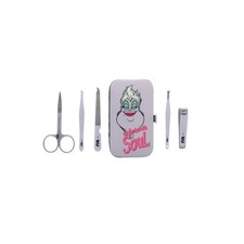 DISNEY VILLAINS - Set manucure Ursula - 5 accessoires ongles - Coupe-cuticule...