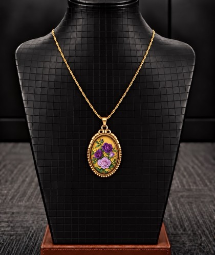 Collier chaîne dorée