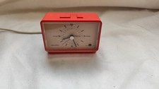 Réveil Électrique Remington Rouge Années 60 70 Vintage