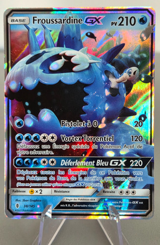 Carte pokémon froussardine - carte,