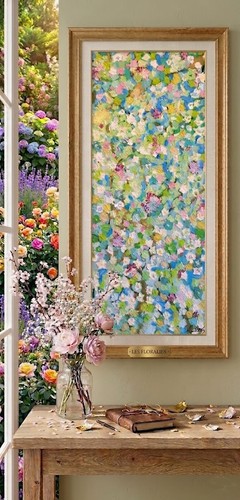 Tableau les floralies - tableau, floral