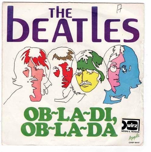 The beatles la di ob - di,