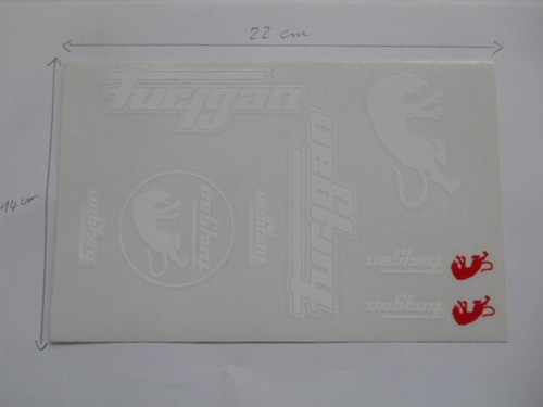 Planche autocollants - planche, de