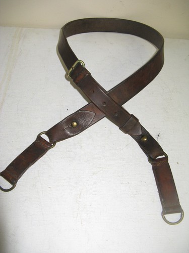 Baudrier bretelle cuir - bretelle, en