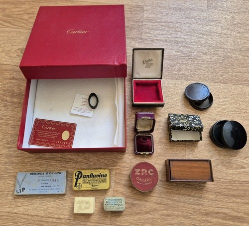 Lot boîtes cartier lip - lot,