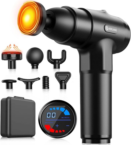 Pistolet massage chauffant - massage,
