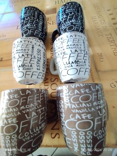 Lot tasses café céramique - tasses,