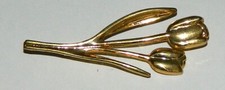 superbe broche vintage clé