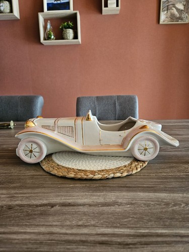 Voiture poterie vintage - voiture,