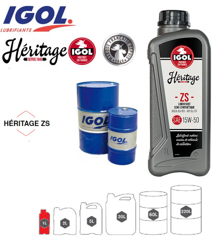 Bidon litre huile - huile, moteur
