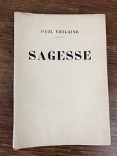 Paul Verlaine SAGESSE Ed