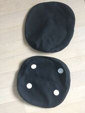 Housse de coussin noire black