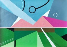 Peinture abstraite Paysage