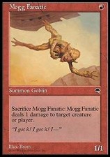*MRM* ENGLISH Mogg Fanatic (Mogg fanatique) MTG TMP