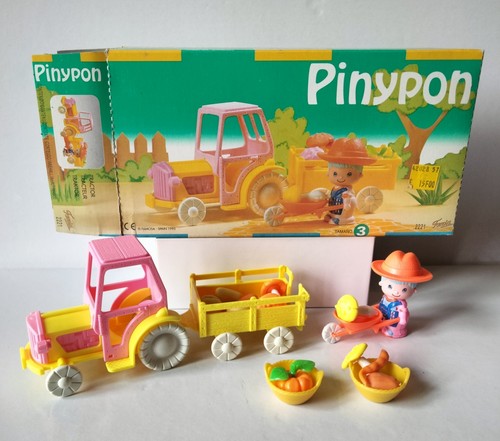 Vintage pinypon 2221 tractor - vintage,