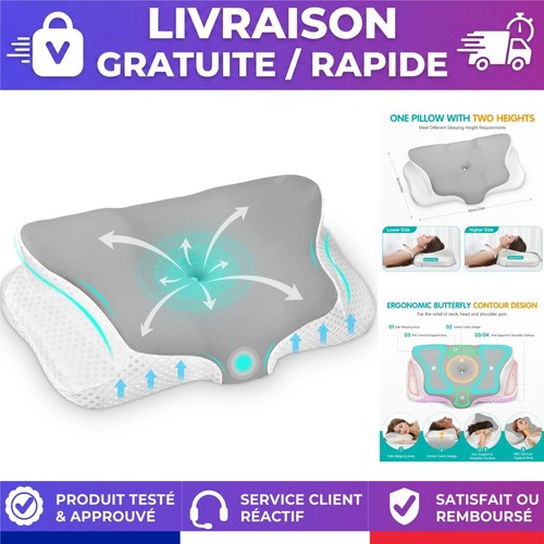 Oreiller ergonomique cervical - ergonomique,