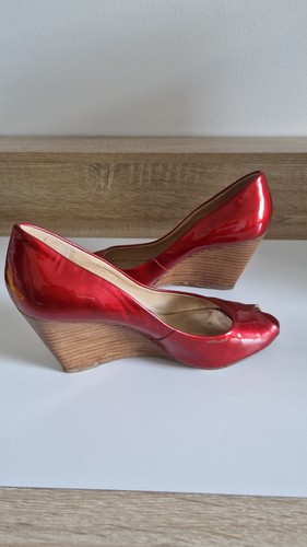 Clarks escarpins rouges cuir