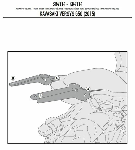 Attaches support pour - attaches, top