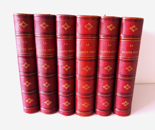Sainte bible traduite par - traduite,