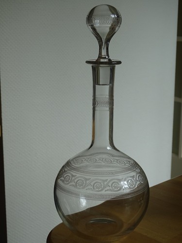 Baccarat ancienne carafes a - 1,