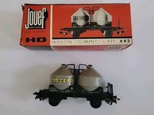 JOUEF HO 642  - WAGON  CIMENT - AVEC  BOITE