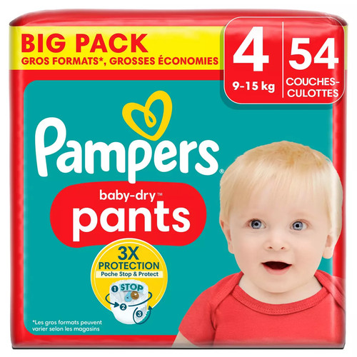 Big pack couches pampers - big,