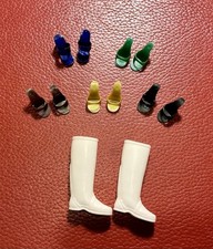 Chaussures Barbie vintage . Vintage Barbie shoes