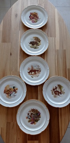 Assiettes porcelaine de - en,