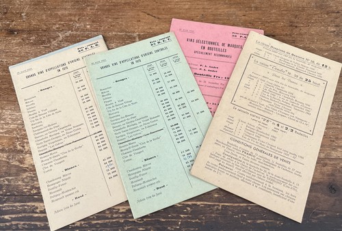 Brochure ancienne n211 vin - vin, d