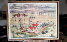 Ancienne Affiche géographie